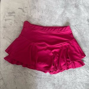 High waist Ruffle Skort